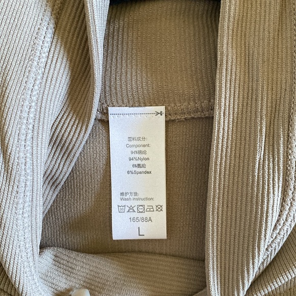 Sphinx Cat Hooded Long Sleeve Shirt w. Thumb Holes Large - Picture 5 of 7